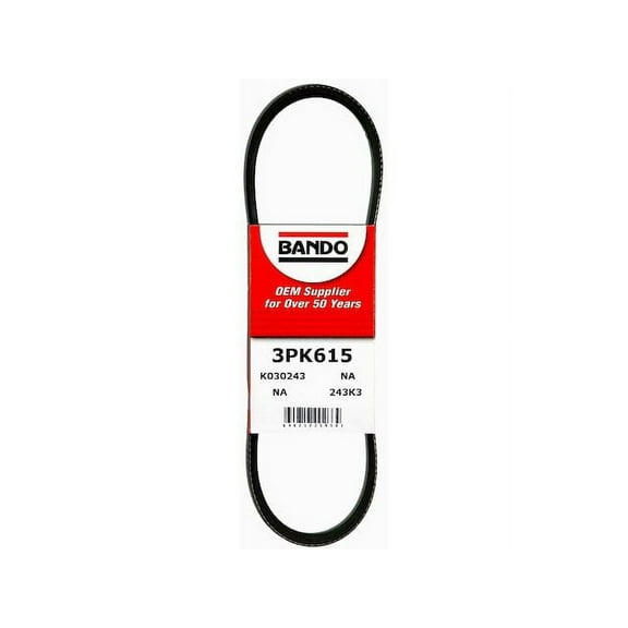 Water Pump Accessory Drive Belt - Compatible with 1998 - 2002 Cadillac Seville 4.6L V8 1999 2000 2001