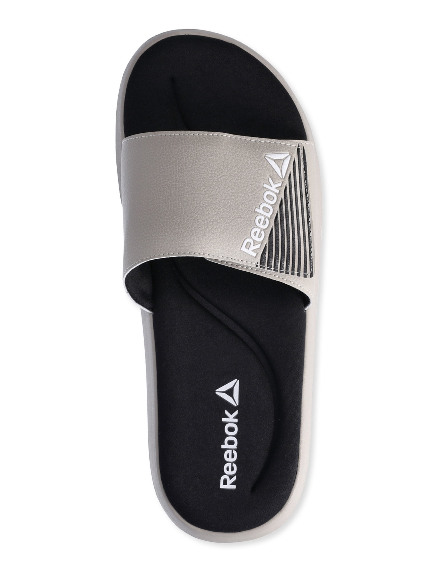 Reebok Men's Memory Foam Slide Sandals with Adjustable Strap, Sizes 7-13