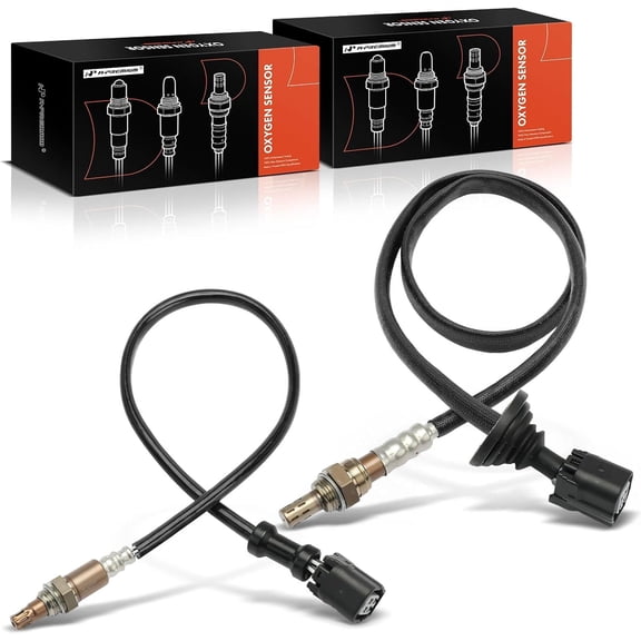 A-Premium O2 Oxygen Sensor Compatible with Honda Civic 2006 2007 2008, 2.0L, Upstream and Downstream, 2-PC Set