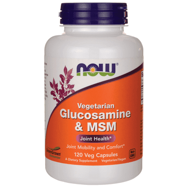 NOW Foods Vegetarian Glucosamine & Msm 120 Veg Caps