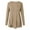Beige, variant on Women's Tops Long Sleeve Loose O-Neck A Line Blouse, Casual Loose T Shirts Long Sleeve Tunic Tops Beige L