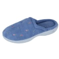 thumbnail image 1 of Isotoner  Terry Scalloped Embroidered Clog Slippers (Women's), 1 of 3