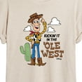 thumbnail image 3 of Toy Story - Kicking It In The Ole West - Juniors Ideal Flowy Muscle T-Shirt, 3 of 5