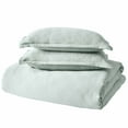 thumbnail image 5 of Better Homes & Gardens 3-Piece Sage Green Crinkled Gauze Duvet Set, Adult Full/Queen, 5 of 9
