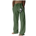 thumbnail image 1 of WEAIXIMIUNG Pantalon Cargo Doublé Homme Mode Décontractée Numérique 3D Pantalon Droit Décontracté Style Business, 1 of 5