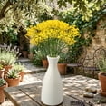 thumbnail image 4 of 10 Pcs Artificial Baby's Breath Flowers, Faux Floral Stem for Vase Arrangements, Wedding and Home Decor, Yellow, 4 of 6