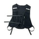 thumbnail image 3 of Chaleco para correr con tiras reflectantes, bolsa deportiva, mochila para correr para ciclismo nocturno negro, 3 of 7