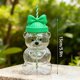 thumbnail image 1 of 2025 New limited edition glass bear cup barista bear cup cold drink, 1 of 5