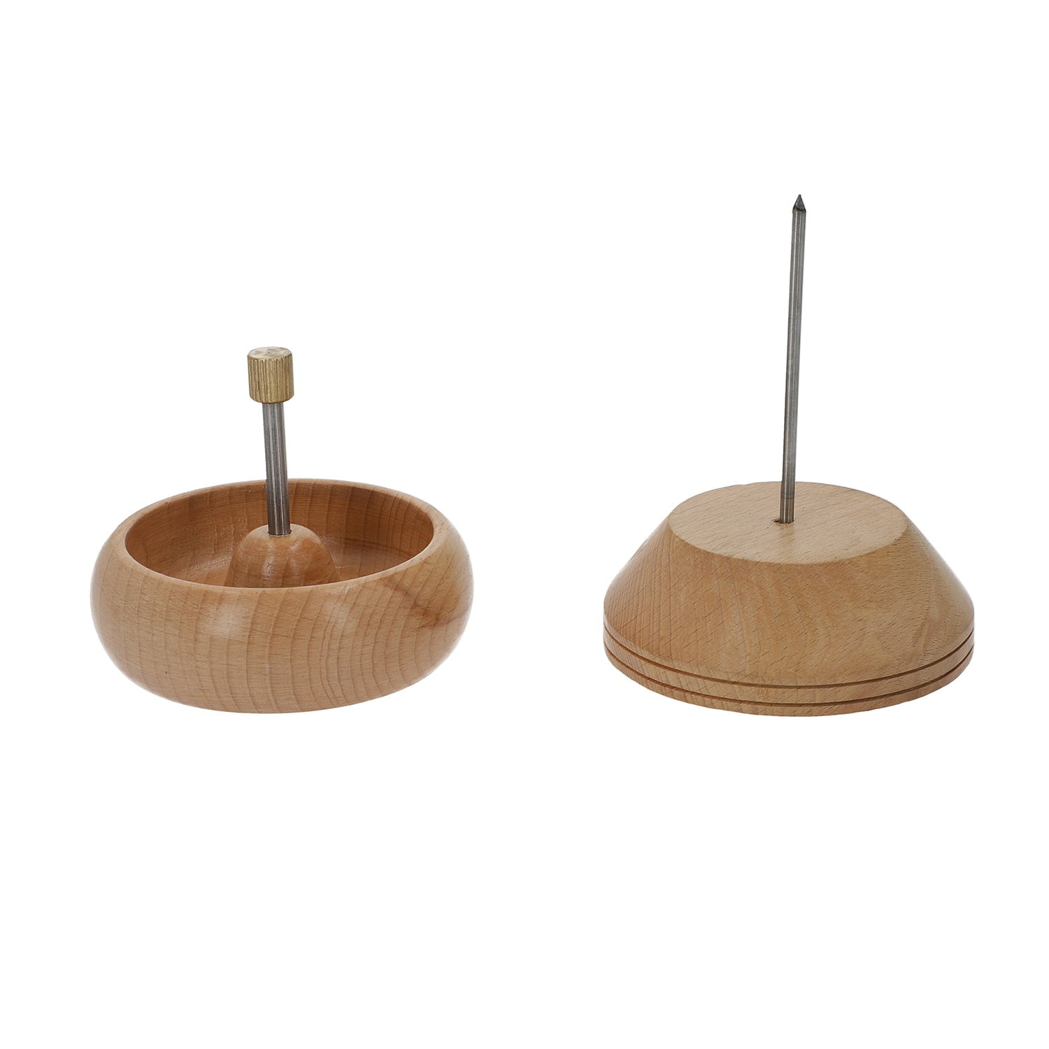 Wooden Bead Spinner Needles Seed Tool Supplies Crafting Project DIY Tools