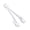 White, variant on Double 8Pin PCIe Graphics Card Power Cable 12VHPWR Female Connectors Optimized For Energy Transfer