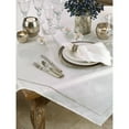 thumbnail image 4 of Saro Lifestyle Hemstitched Design Tablecloth, 4 of 5