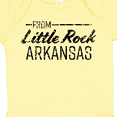 thumbnail image 4 of Inktastic From Little Rock Arkansas in Black Distressed Text Boys or Girls Baby Bodysuit, 4 of 5