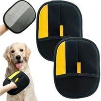 2Pcs Electrostatic Gloves Pet Hair Removal, 2025 Pet Hair Remover Glove, Washable Reusable Dogs Cats Hair Gloves for Furniture Bed Sheets Couch Clothes Carpet Car Seat