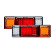 thumbnail image 1 of Plafones Calaveras  Bloosom Trasera P/ Nissan Np300 Pick Up Estaquita Blanco y rojo, 1 of 4