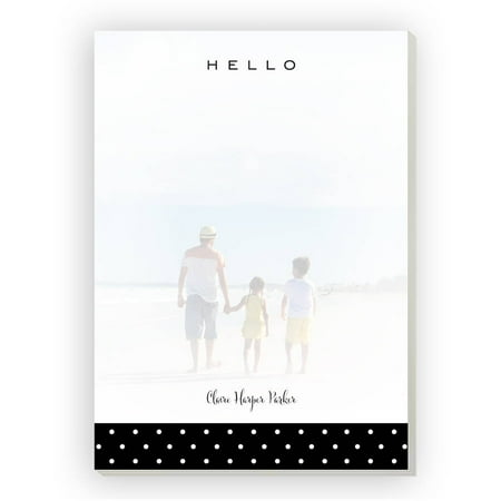 Green Notepad Set - Dotted Personalized Notepad