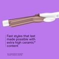 thumbnail image 3 of Conair Double Ceramic Curling Iron, 1” Barrel, Classic Curls, 5 LED Heat Settings, 1 Count, 3 of 9