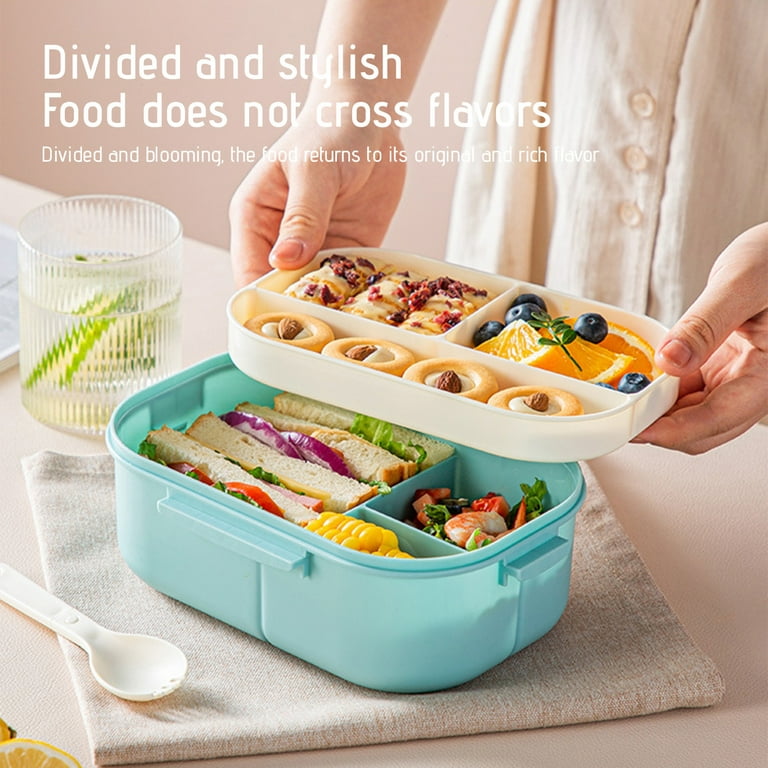 YOUTHINK Thermal Lunch Box Stackable Hot Food Insulated Box 304 Stainless  Steel Round Lunchbox Sealed Food Containers,Thermal Lunch Box,Thermal  Insulated Lunch Box 