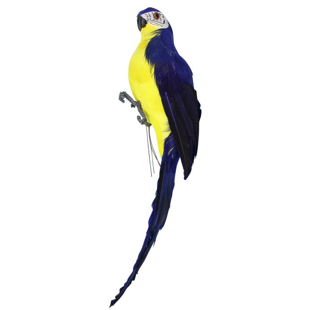Amdohai Artificial Parrot Wall Sculpture Decorative Simulation Foam Parrot Home Decoration Crafts