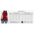 thumbnail image 5 of BTFBM Womens Summer Tops Business Casual Outfits Crew Neck Sleeveless Shirts Slim Fit Peplum Tank Top, 5 of 9