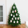 thumbnail image 2 of pitrice 100 Pcs/set Christmas Themed Paper Tag DIY Craft Paper Label Home Office Holiday Decoration, Christmas Tree, 2 of 8