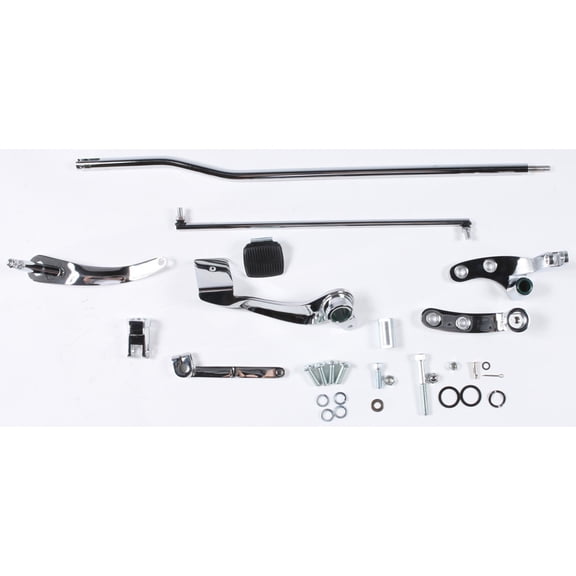 Harddrive - 121022 - Forward Control Kit W/Chrome Mounting Plates And No Pegs