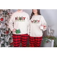 thumbnail image 2 of New Hubby Wifey Christmas Sweatshirt, Matching Couple Holiday Outfit, 46Fgg, 2 of 4