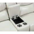 thumbnail image 6 of Miekor Furniture Leather Power Loveseat with Console - Contemporary Style, Convenience, and Comfort - USB Charging, Cup Holders, Hidden Storage 96042, 6 of 9