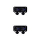 thumbnail image 2 of Scienceny Panel de interruptores Enchufe USB empotrado 12V Paneles reguladores de botones Camper digital para accesorios de automóviles Parte Como se muestra TU-TU 2piezas, 2 of 6