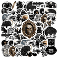 thumbnail image 3 of 35pcs Gothic Stickers Stationery Stickers Horror Stickers Kids Stickers Toy for Luggage Suitcase, 3 of 9