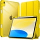 thumbnail image 1 of iPad (A16) 11.ª/10.ª Generación (2025/2022) con Portalápiz, Clara Transparente Carcasa Trasera Slim Soporte Antigolpes Cover Tableta (Azul),Amarillo, 1 of 2