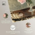 thumbnail image 4 of Berthe Morisot - Peonies Canvas Vintage Farmhouse Wall Art by Art Remedy, Gallery Wrapped, 20" x 24", 4 of 7