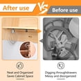 thumbnail image 2 of PQPO 4 Pack Stand Mixer Attachment Holders Compatible with Kitchenaid Mixer Accessories,for Storage Organize Your Kitchen Aid Attachments(Black), 2 of 6
