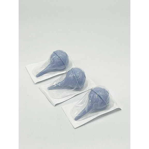 Comfort Soft 2oz Sterile Bulb Ear Syringe - 3 Pack