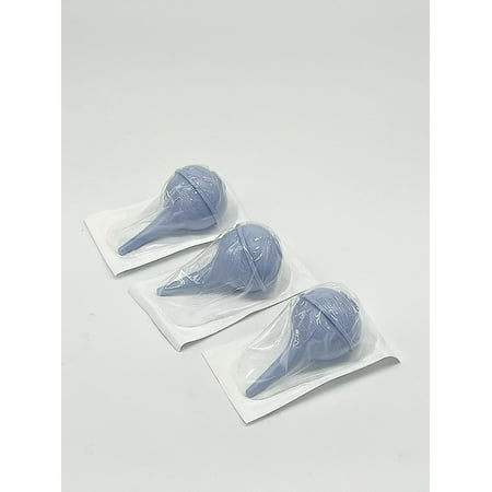 Comfort Soft 2oz Sterile Bulb Ear Syringe - 3 Pack