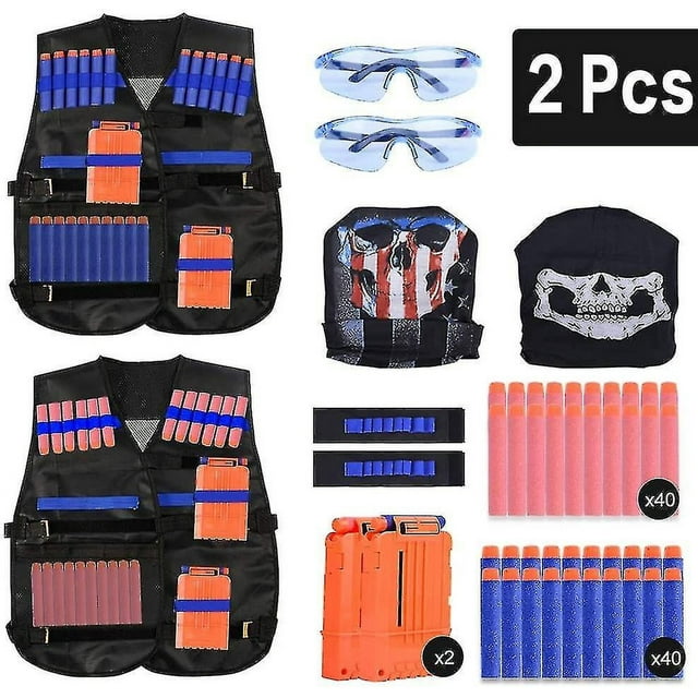 Set de chaleco táctico para Nerf N-Strike Elite con accesorios