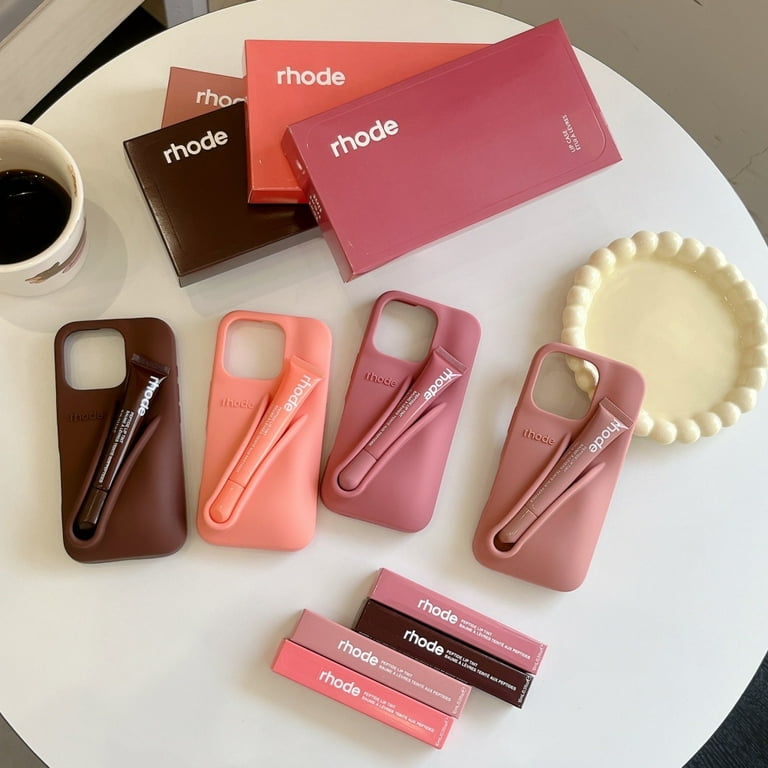 rhode iPhoneケース lipcase ribbon Rhode Lip Case Silicone iPhone Case Ribbon | RHDSICRB1 | sutore