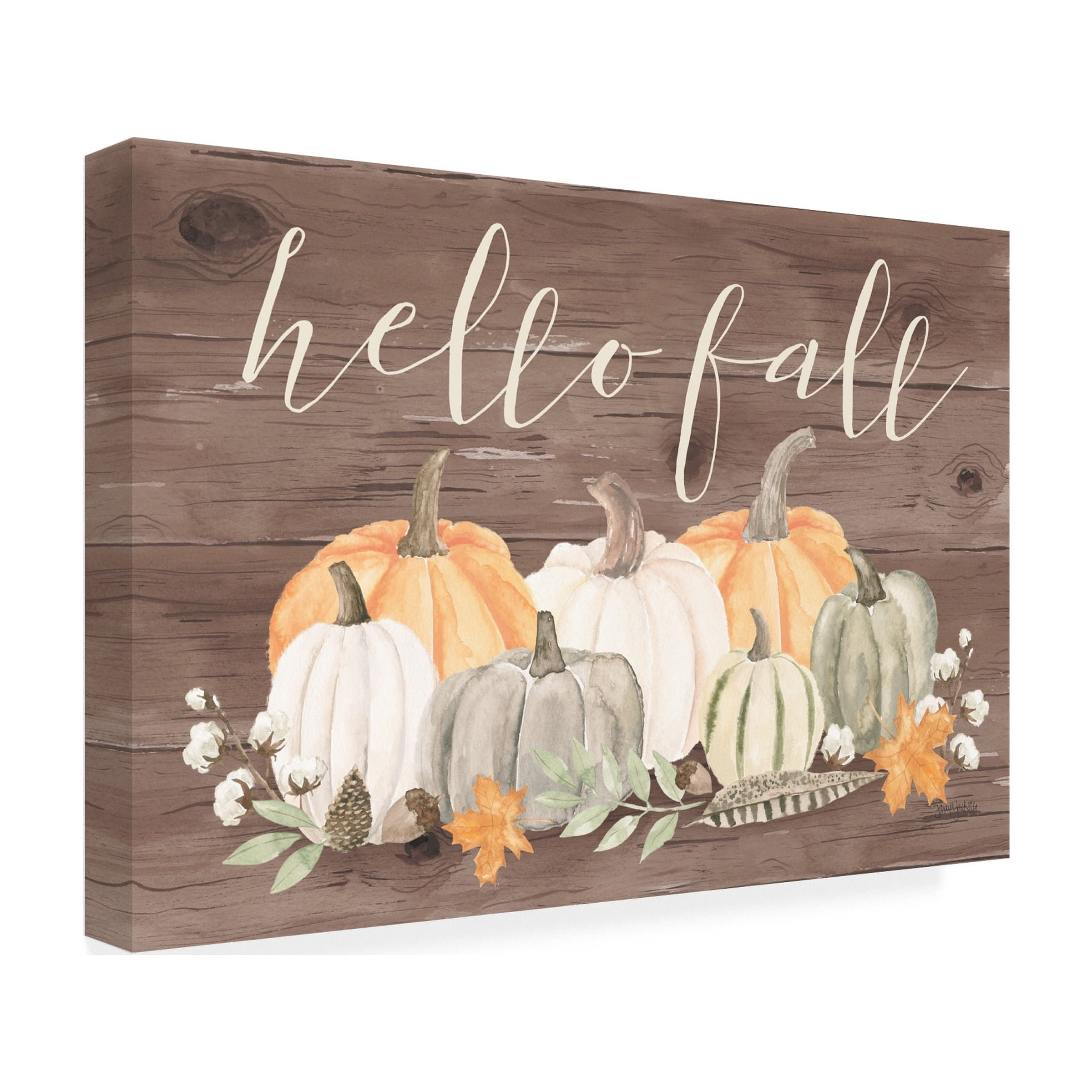 Trademark Fine Art 'Autumn Offering III Dark' Canvas Art by Jenaya Jackson