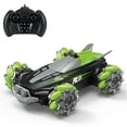thumbnail image 1 of Carevas D888 Voiture Télécommandée RC Cascade 4WD pour Enfants Garçons Voiture de Drift Rotation 2.4G avec Lumière LED et Musique Cadeau RC pour Enfants, 1 of 7