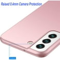 thumbnail image 3 of Case for Samsung Galaxy S22 Phone Case Protective Slim [Defend from Scratch/Slip/Drop/Fingerprint] Matte PC Hard Minimalistic Phone Cover for Samsung Galaxy S22-Pink, 3 of 12