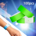 thumbnail image 6 of 100 Pieces Wrist Band Nurse Records Wrist Strap Wristband for Events Synthetic Paper Waterproof for Nightclubs Hospital, 6 of 9
