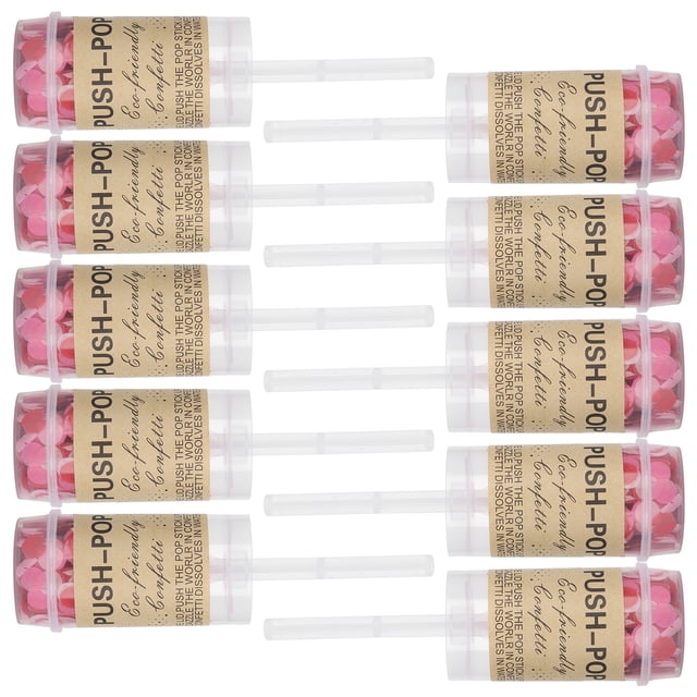 Poppers de Fête, Conteneur Réutilisable pour Confettis pour Cérémonie pour Révélation de Genre pour Mariage