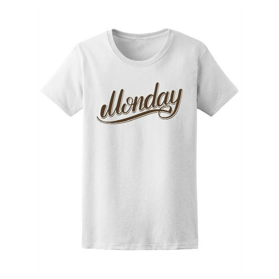Monday Hand Drawn Tee Women's -Image by Shutterstock