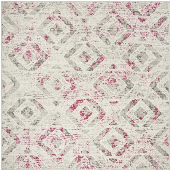 SAFAVIEH Skyler Collection SKY190F Ivory / Pink Rug