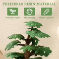 thumbnail image 4 of Toyvian Mini Diorama Trees Model: Fake Cypress for DIY Train Landscape Scenery Railways Decor, 4 of 8
