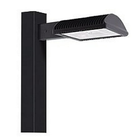 RAB Lighting 150W LED High Wattage Neutral Type IV Bronze Area Light with 8in Pole
