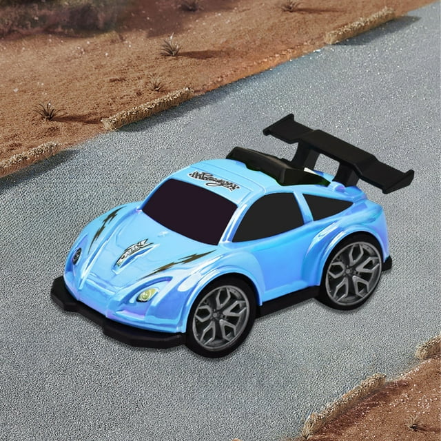 Coche de acrobacias para niños, camión de juguete todoterreno 4x4 con volteo de doble cara, ideal para niños de 0 a 6 años, de plástico, genial coche de carreras