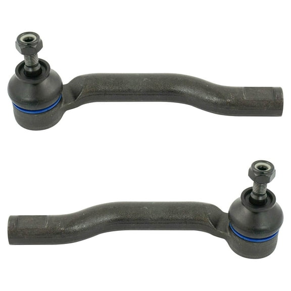 TRQ Front Outer Tie Rod Set Fits Select 2012-2022 Nissan Versa 2014-2019 Versa Note
