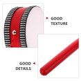thumbnail image 3 of ELAYARD 1Pcs Drum Red PET Traditional Design Instrument for Children Playtime Activities, 3 of 6