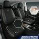 thumbnail image 2 of Funda de asiento de coche Skechers de espuma viscoelástica refrigerada por aire, color beige, 2 of 8