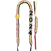 Drses Ribbon Wreath Graduation Ribbon Leis Braid Color Congrats Graduates Leis Necklace And Braid Bracelets For Graduation Party